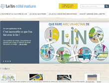 Tablet Screenshot of lelin-cotenature.fr